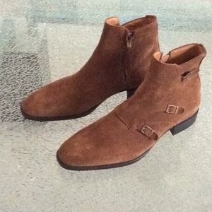 Extremely Stylish Design Rust Ankle Boots !!!!